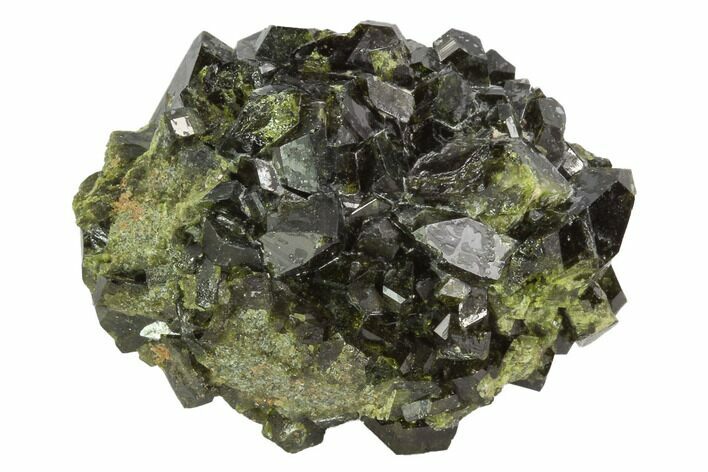 Epidote Crystal Cluster - Peru #98938